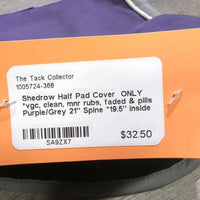 Half Pad Cover ONLY *vgc, clean, mnr rubs, faded & pills
