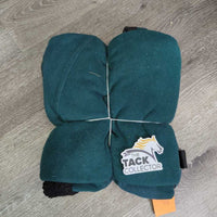 Fleece Cooler, snaps *gc/fair, clean, hair, broken buckle, older
