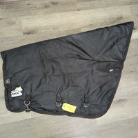 Med Winter Neck Only, 3 inner attachments *gc/fair, MISSING 2 outside straps, dirt, threads, scratches

