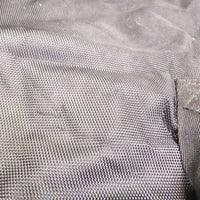 Med Winter Neck Only, 3 inner attachments *gc/fair, MISSING 2 outside straps, dirt, threads, scratches
