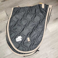 Light Quilt Saddle Carry Storage Bag, Shoulder Strap *gc, sticker, clean, older
