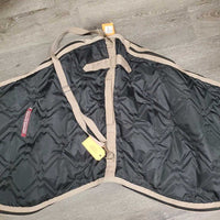 Light Quilt Saddle Carry Storage Bag, Shoulder Strap *gc, sticker, clean, older
