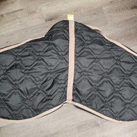 Light Quilt Saddle Carry Storage Bag, Shoulder Strap *gc, sticker, clean, older
