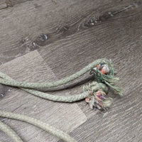 v.hvy Thick Cotton Hay Net *gc, faded, stains, dirty, discolored, older, rubs
