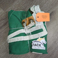 Cotton Stable Sheet *gc, clean, mnr hair, dirt, unstitched, threads, snags, marker, pills, faded, shrunk?
