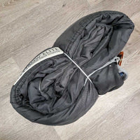 Lt Quilt Stable Blanket, tail *vgc, clean, mnr hair, threads, pills, rubs, puckers
