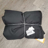 Fleece Lined Keyhole Quarter Sheet, tail *vgc, clean, v. wpf, mnr hair, dirt
