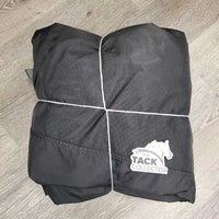 Rain Sheet, neck, 2 legs *vgc, mnr wpf, mnr stains, rubs, v. mnr hair, dirt, tape residue
