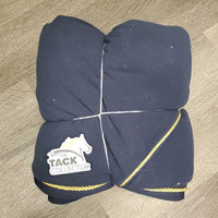 Fleece Cooler, piping, tail *vgc, clean, mnr hair, pills, threads, repairs, clumpy
