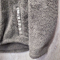 Fleece Zip Up Sweater, "Spruce Meadows" embroidery *vgc, pills
