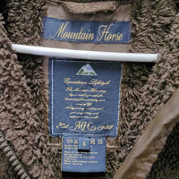 Fleece Zip Up Sweater, "Spruce Meadows" embroidery *vgc, pills

