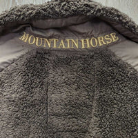 Fleece Zip Up Sweater, "Spruce Meadows" embroidery *vgc, pills
