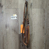 One Ear Headstall *fair, dirty, older, chewed, film
