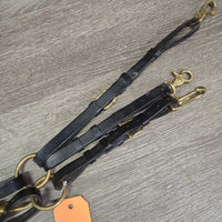 Padded Neoprene Biothane Breastcollar, Wither Strap, Snaps *vgc, mnr dirt & residue
