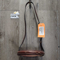 FS Rsd Padded Noseband *xc/like new, clean, mnr dusty, faded & creases, stiff, dry
