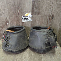 2 Hoof Boots, box, info *gc, dirty, rubs, film, scrapes
