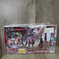 2 Hoof Boots, box, info *gc, dirty, rubs, film, scrapes
