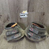 2 Hoof Boots, box, hoof pick *gc, filthy, muddy!
