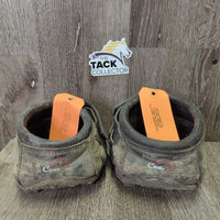 2 Hoof Boots, box, hoof pick *gc, filthy, muddy!
