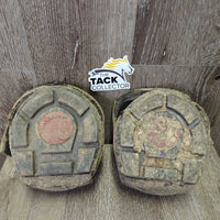 2 Hoof Boots, box, hoof pick *gc, filthy, muddy!
