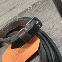Pr Leather Draw Reins, buckles, loops *xc/like new, clean, v.mnr rubs, scratches & stains
