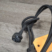 Stiff Narrow Nylon Rope Halter *like new, loose chin knot, v.mnr dirt
