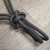 Stiff Narrow Nylon Rope Halter *like new, loose chin knot, v.mnr dirt

