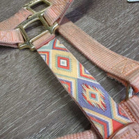 Thin Nylon Halter *gc, dirt, faded, edge rubs, stains & snags
