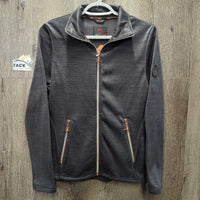 Light Fleece Lined Jacket, Zippers *vgc, mnr rubs
