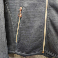 Light Fleece Lined Jacket, Zippers *vgc, mnr rubs
