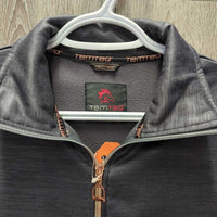 Light Fleece Lined Jacket, Zippers *vgc, mnr rubs
