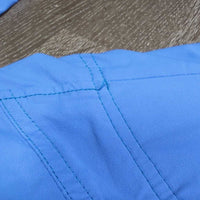 Full Seat Sticky Riding Tight Breeches, Pull On, Bling *vgc/gc, seam puckers, discolored & stained seat seams, bling, mnr dirt, puckers
