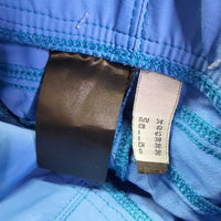 Full Seat Sticky Riding Tight Breeches, Pull On, Bling *vgc/gc, seam puckers, discolored & stained seat seams, bling, mnr dirt, puckers
