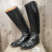 MENS Dress Boots, Pull On, Boot Pulls *vgc, older, creases, mnr slices, rubs & scrapes
