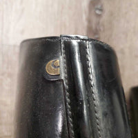 MENS Dress Boots, Pull On, Boot Pulls *vgc, older, creases, mnr slices, rubs & scrapes
