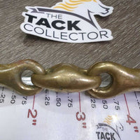 Med Hvy French Link Loose Ring, Lozenge *gc, stains, residue, clean, scuffs, scrapes, scratches
