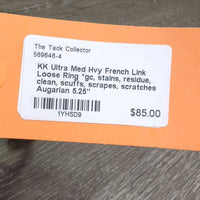 Med Hvy French Link Loose Ring, Lozenge *gc, stains, residue, clean, scuffs, scrapes, scratches

