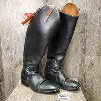 Pr Dress Boots, zips *vgc, clean, rubs, scuffs & scratches, older?
