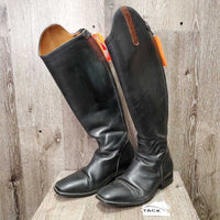 Pr Dress Boots, zips *vgc, clean, rubs, scuffs & scratches, older?
