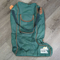 Light Padded Tall Boot Bag *gc, older, creases, cracks, stains, folds, broken trim, rubs
