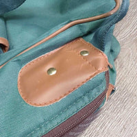 Light Padded Tall Boot Bag *gc, older, creases, cracks, stains, folds, broken trim, rubs

