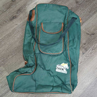 Light Padded Tall Boot Bag *gc, older, creases, cracks, stains, folds, broken trim, rubs

