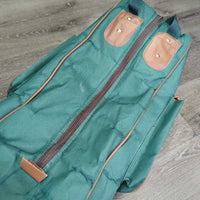 Light Padded Tall Boot Bag *gc, older, creases, cracks, stains, folds, broken trim, rubs

