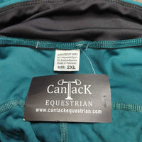 Unlined Full Sticky Seat Riding Tight Breeches, Pull on *like new
