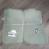 Canvas Rain Sheet?, detach Med Quilt Liner *gc, clean, 0 wpf, mnr hair, older, rubs, snags, puckers, shrunk, residue, repairs, cracks
