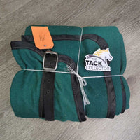 Thin Wool Cooler *vgc/gc, clean & mnr dirt, mnr unstitched binding, puckers, hair & stain
