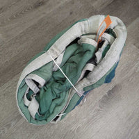 Full Face Winter Hood ONLY, snaps attachment *gc/fair, clean, rips, rubs, snags, older, v.faded, 0 wpf
