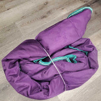 Hi Neck Hvy Winter, d-ring, tail *vgc, wpf, film, dirt, mnr unstitched, 0 ring @ tail, repairs
