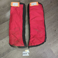 Front & Hind Shipping Boots *vgc, mnr dirt/gunk, stains & rubs
