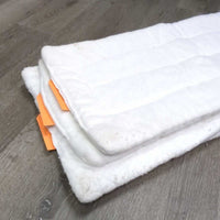4 Thick Cotton No Bow Leg Quilts *vgc, clean, older, stains, mnr hair
